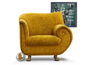 Read more about the article Stuhl BRETZ Cultsofa GAUDI Sessel gelb