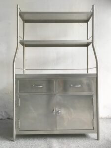 Küchenschrank Edelstahl Kaffeebar
