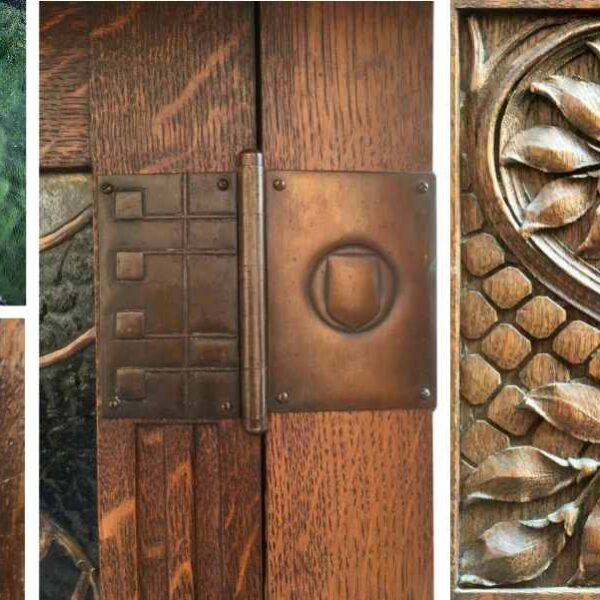 Antike Thonet Stühle schwarz 9 antiker Schrank Koloman Moser Secession Wiener Werkstätten Design Möbel