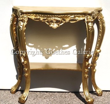 Read more about the article Eine güldene, geschnitzte Konsole soll es sein …