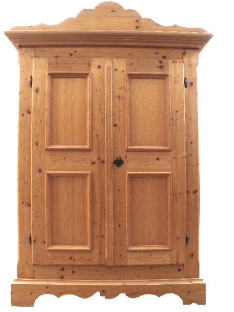 Read more about the article Wunderbarer Voglauer Bauernschrank, Naturholz