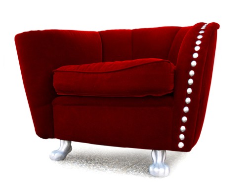 Read more about the article BRETZ Cultsofa LORELEY Stuhl rot – die neuwertige Schönheit