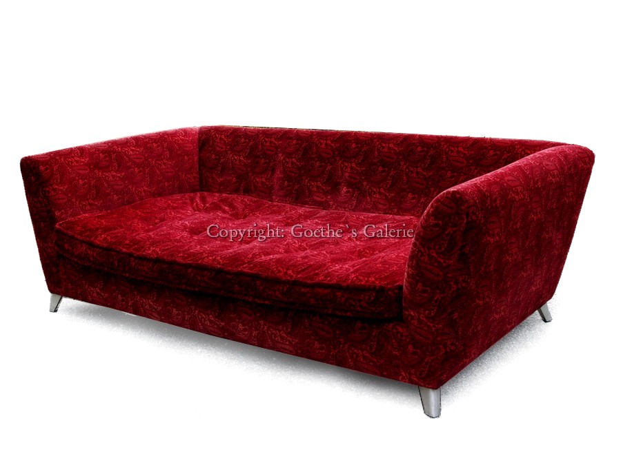 Read more about the article BRETZ Sofa Monster PAISLEY rot – wie neu