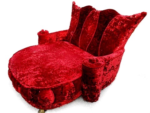 Read more about the article BRETZ Cultsofa LUCKY – Loveseat Sofa mit schimmerndem Samtstoff