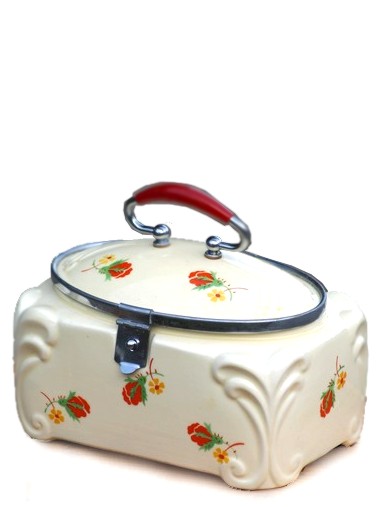 Read more about the article Antike Klappdeckel Keramikdose – die bezaubernde Keksdose