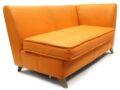 Read more about the article BRETZ Cultsofa MONSTER Recamiere Ledersofa orange