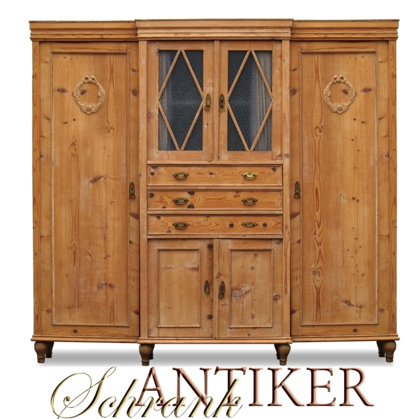 Küchenschrank antik Omas Massivholz Antiquität kaufen Shop Requisite Kredenz Bauernschrank Küche