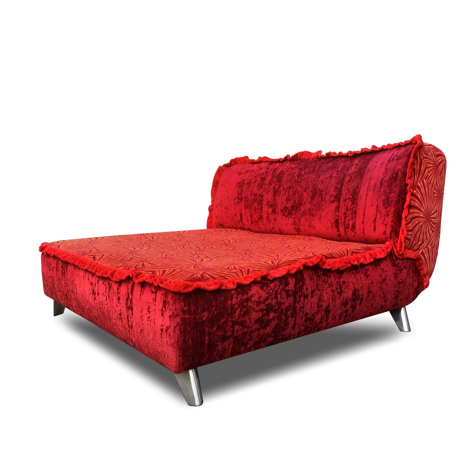 Read more about the article Bretz Sofa Chill und Anbauteil rot Designmöbel