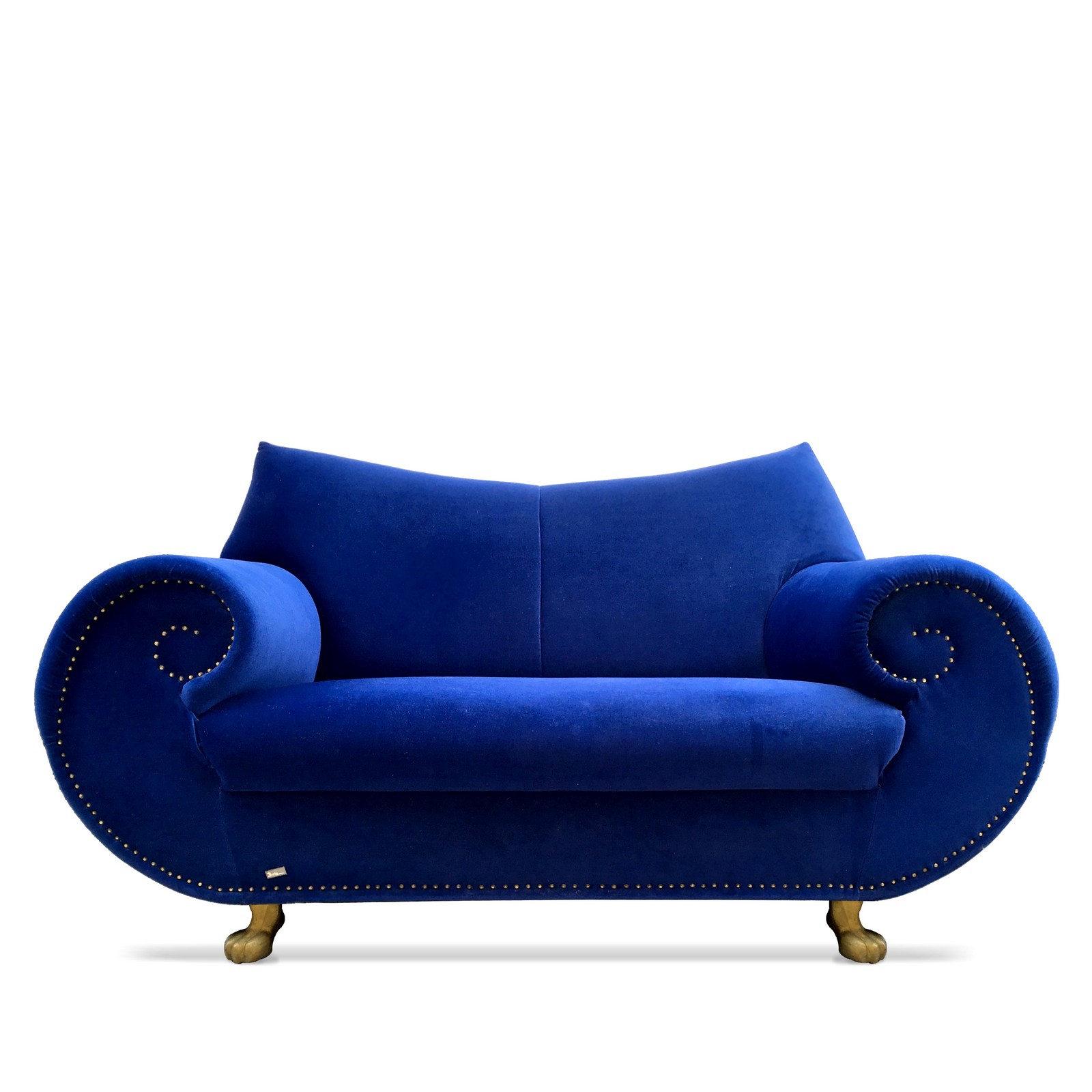 Read more about the article Bretz Sofa Gaudi Mohair blau