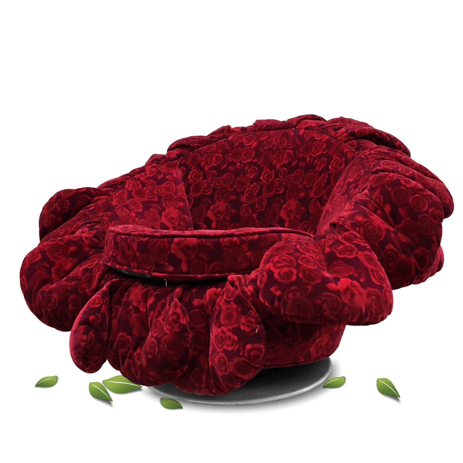 Read more about the article Bretz Rosy Schaukelstuhl Rosenstoff ❤️