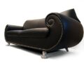 Read more about the article Bretz Sofa 3-Sitzer Gaudi schwarzes Ledersofa wie neu