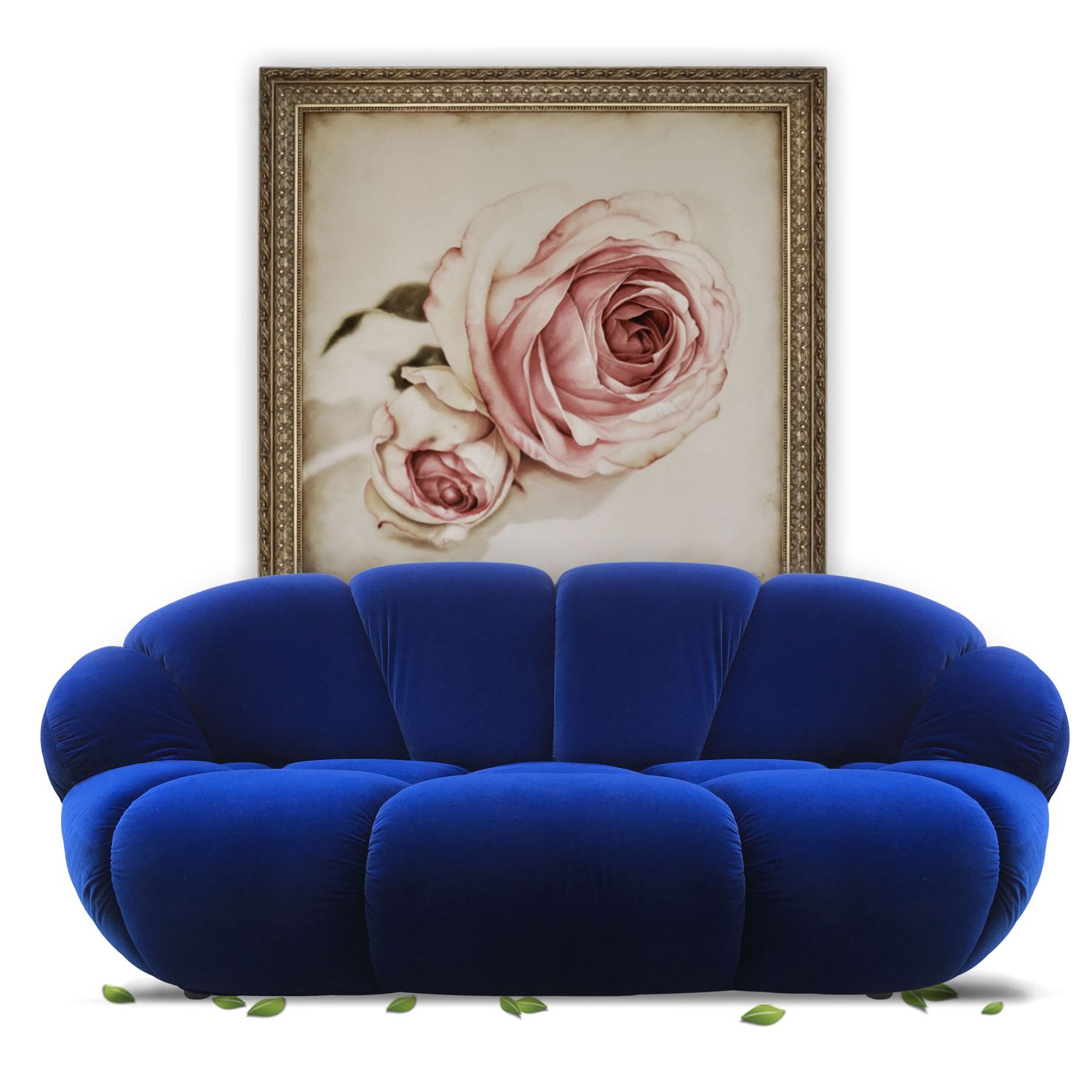Read more about the article Bretz Designsofa ‚Couch‘ blau Traumteil!