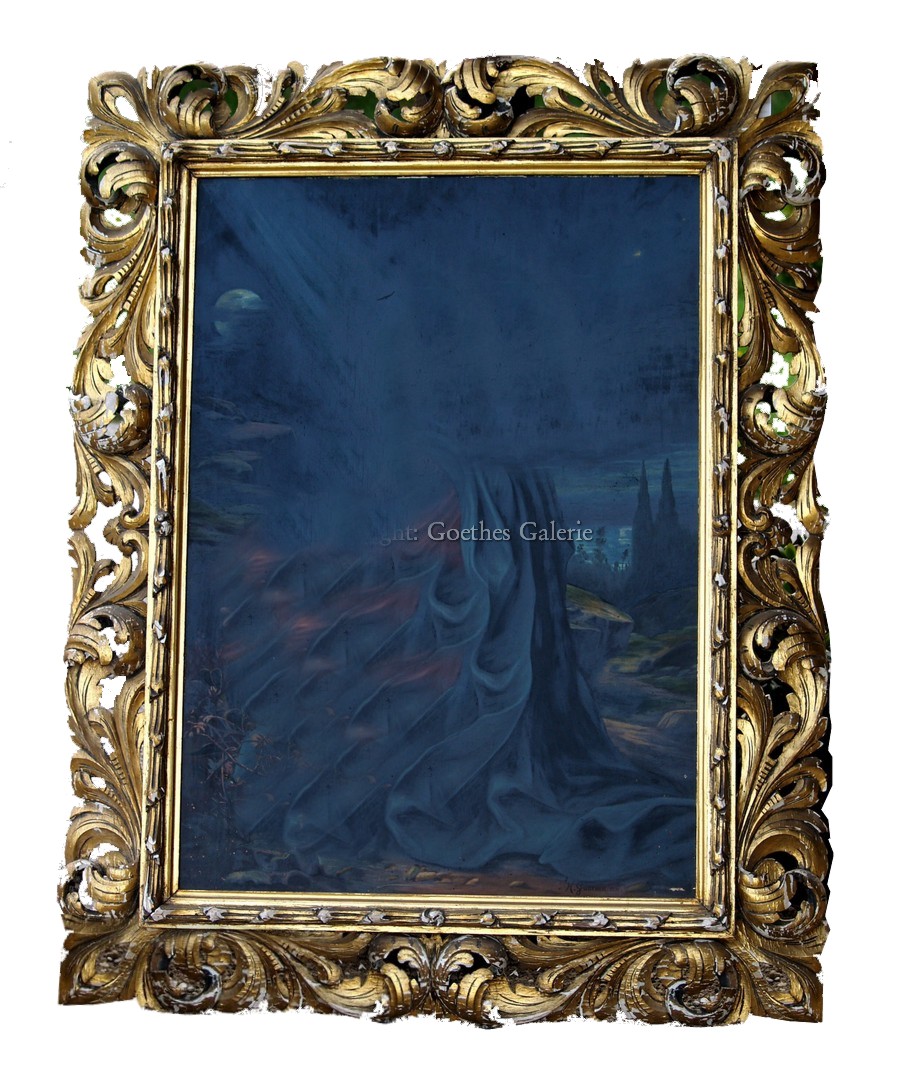 Read more about the article Vintage Florentiner Bilderrahmen antik geschnitzt