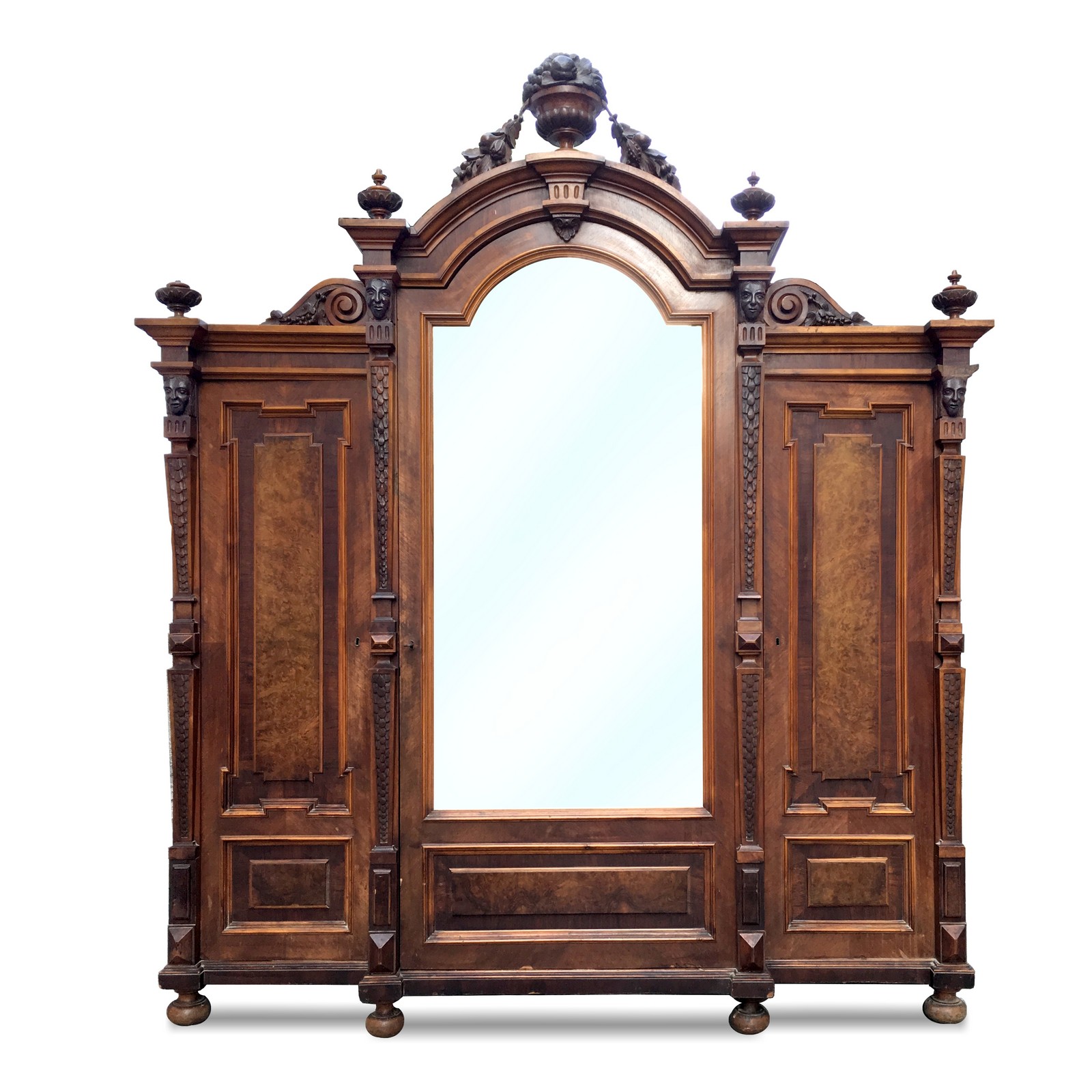 gruenderzeit 4476 schrank kleiderschrank gross antiquitaet 1