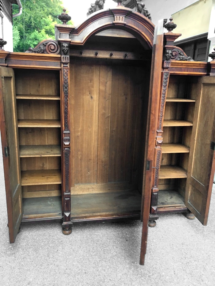 gruenderzeit 4476 schrank kleiderschrank gross antiquitaet 5