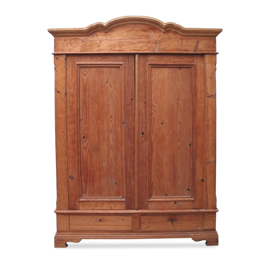 Read more about the article Bauernschrank Naturholz antiker Keilschrank Shabby Chic Schrank