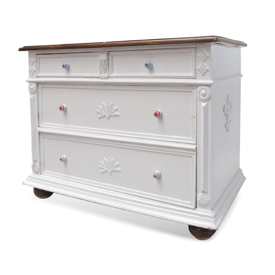 kommode g3059 antik shabby chic weiss 1 01