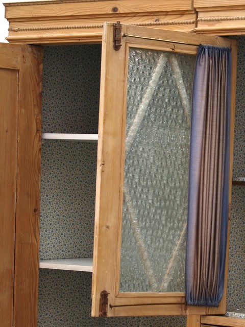 Küchenschrank antik Omas Massivholz Antiquität kaufen Shop Requisite Kredenz Bauernschrank Küche