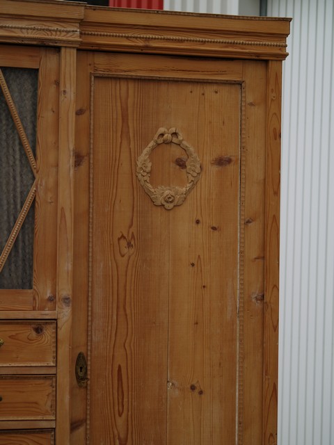 Küchenschrank antik Omas Massivholz Antiquität kaufen Shop Requisite Kredenz Bauernschrank Küche