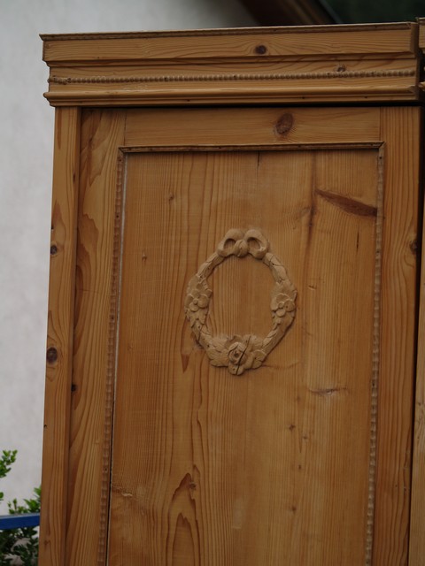 Küchenschrank antik Omas Massivholz Antiquität kaufen Shop Requisite Kredenz Bauernschrank Küche