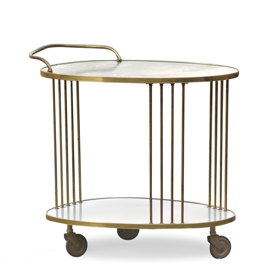 Read more about the article Vintage Beistelltisch / Retro Servierwagen 60er-Jahre