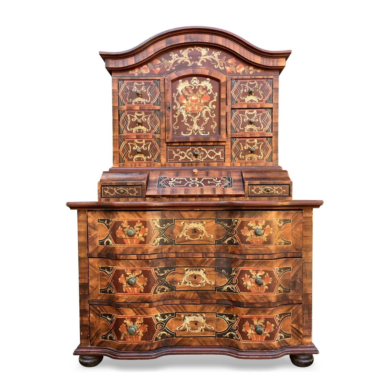 Tabernakel Antiker Bauernschrank Antiquität Barock Vollholz Möbel