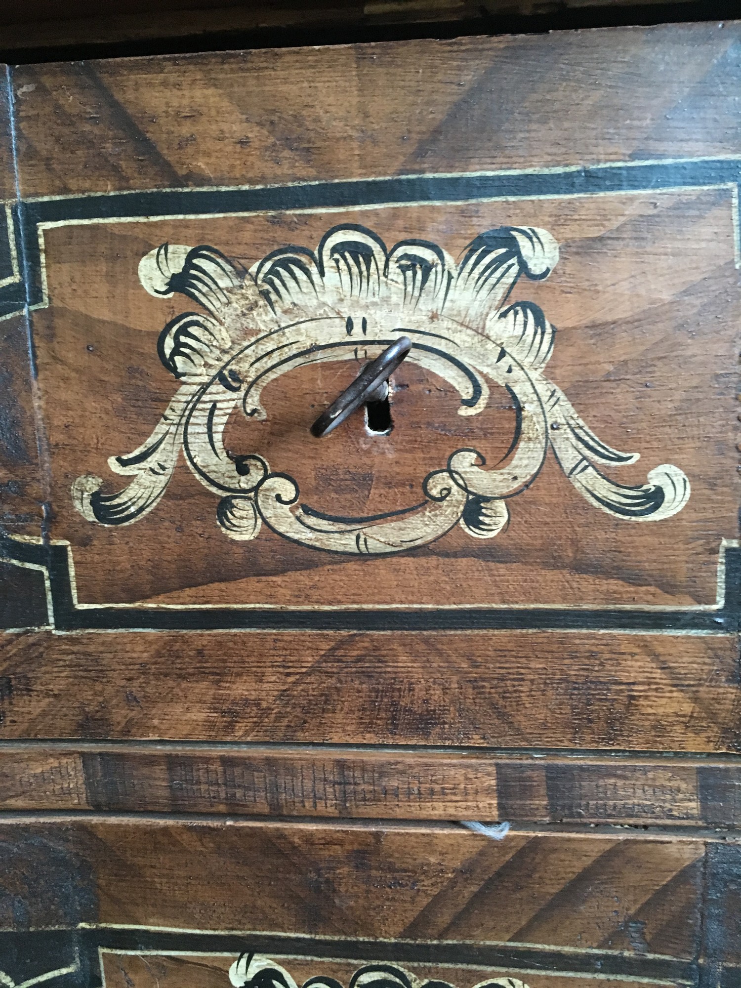 Tabernakel Antiker Bauernschrank Antiquität Barock Vollholz Möbel