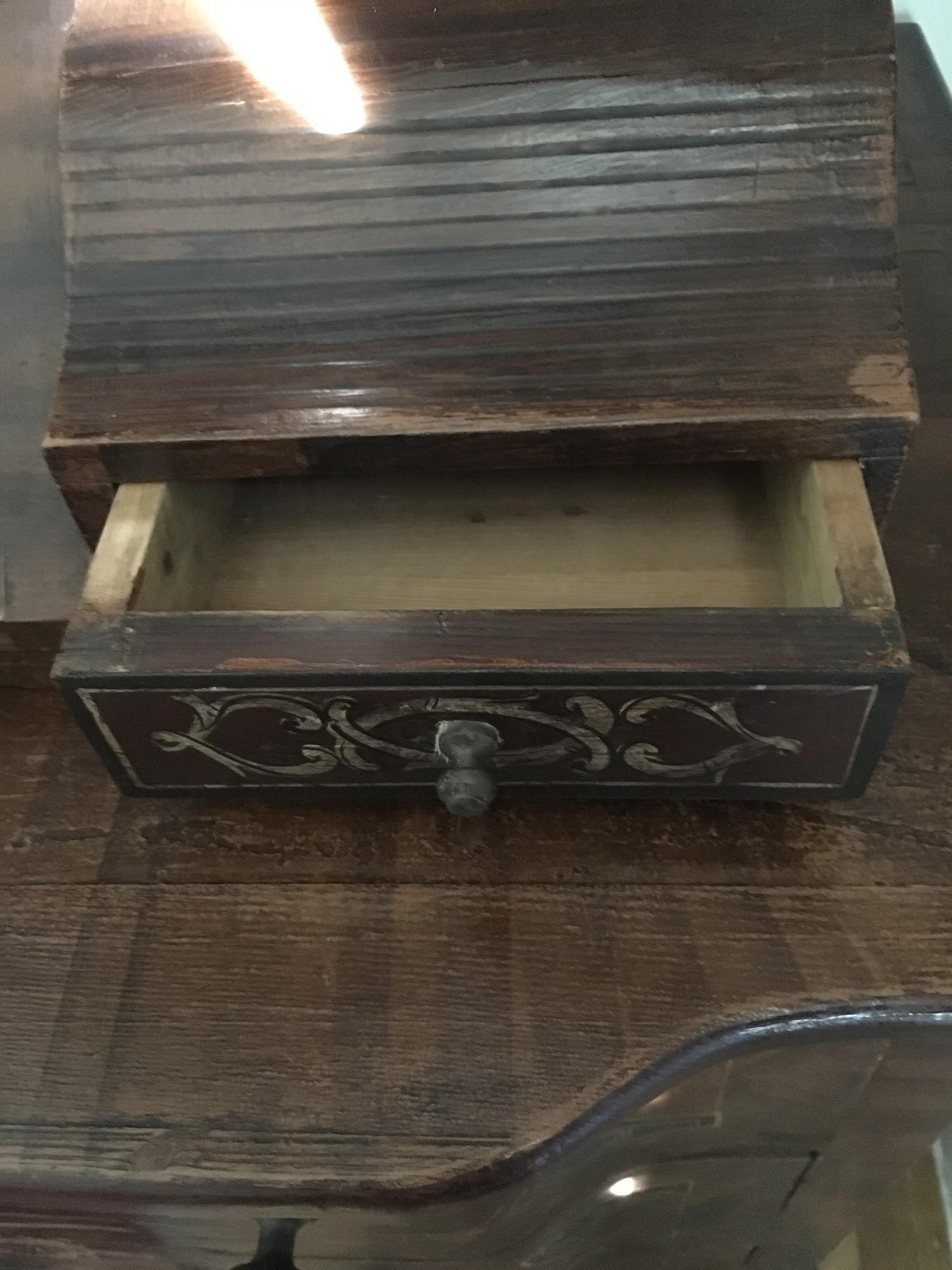 Tabernakel Antiker Bauernschrank Antiquität Barock Vollholz Möbel