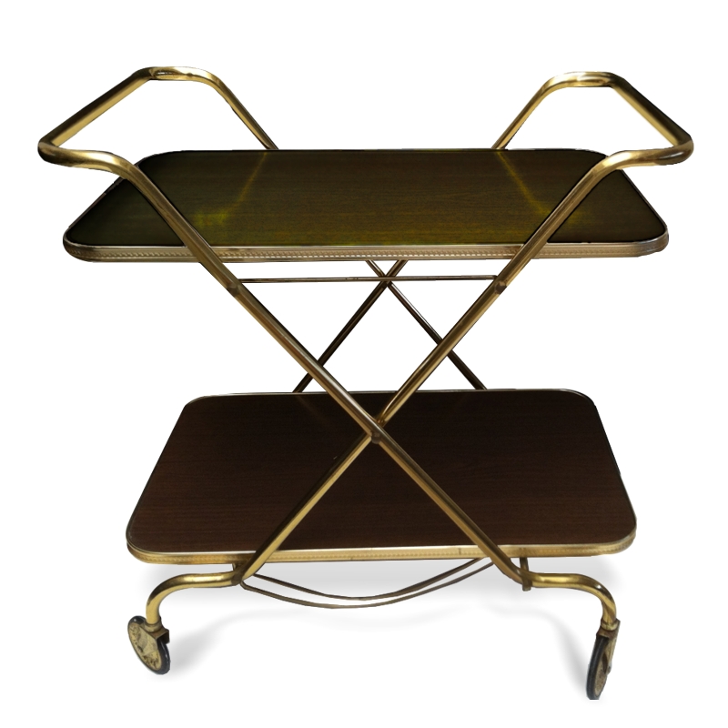 Read more about the article Vintage Beistelltisch Retro Servierwagen 60er-Jahre