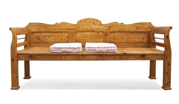 Read more about the article Naturholz Küchenbank antike Sitzbank für die Küche