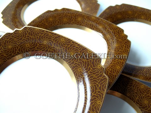 Read more about the article Villeroy & BOCH Teller, braun + gold, VIVIAN TOBACCO