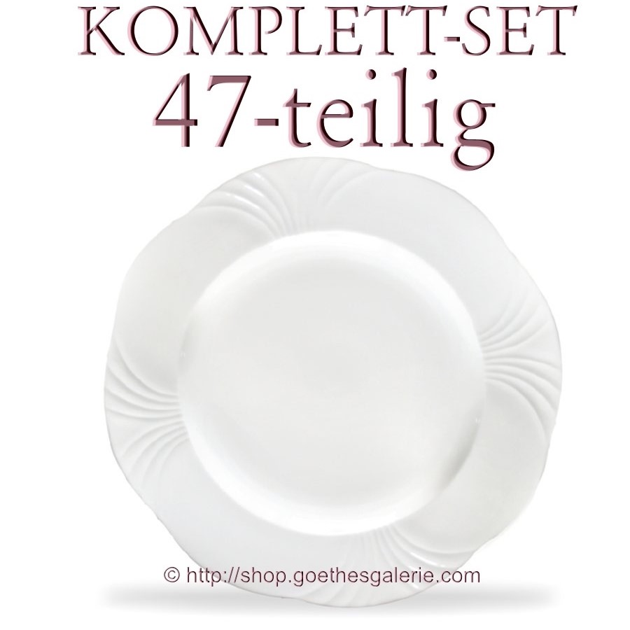 Read more about the article Villeroy & BOCH 47-tlg Speiseset ARCO wie neu