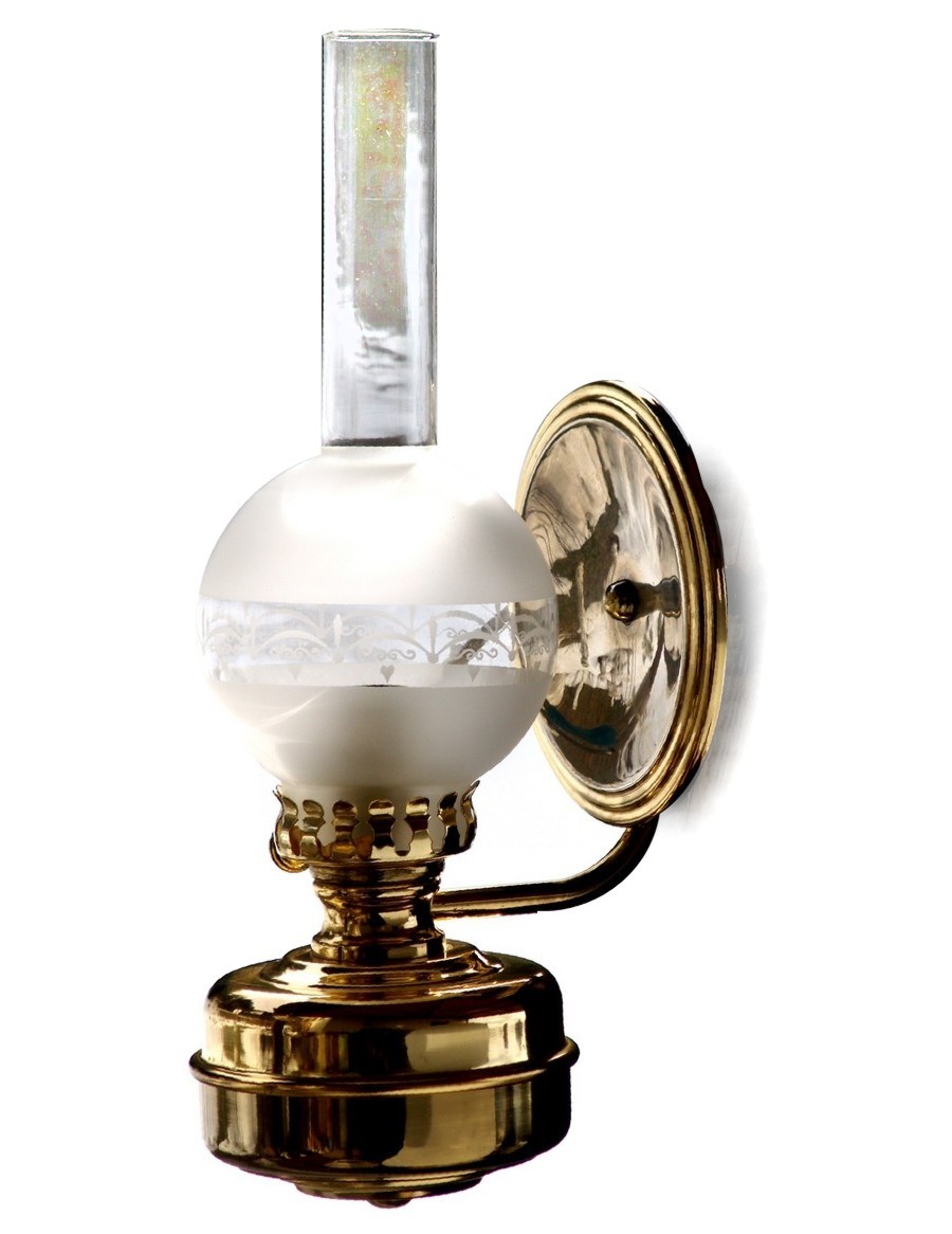 Read more about the article Wandlampen im Petroleumlampenstil aus Messing – die elegante Schönheit!