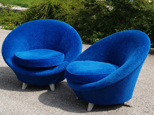 bretz sofa gebraucht ausstellungsstück blau ufo pool sessel
