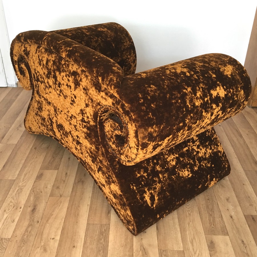 Bretz Mammut gold Stuhl gebraucht secondhand ausstellungsstück