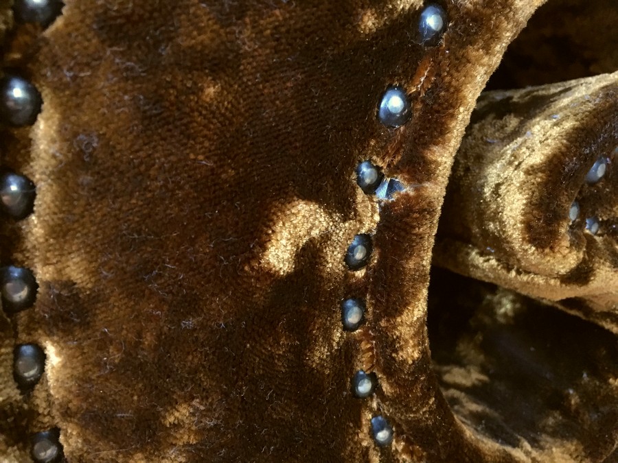 Bretz Mammut gold Stuhl gebraucht secondhand ausstellungsstück