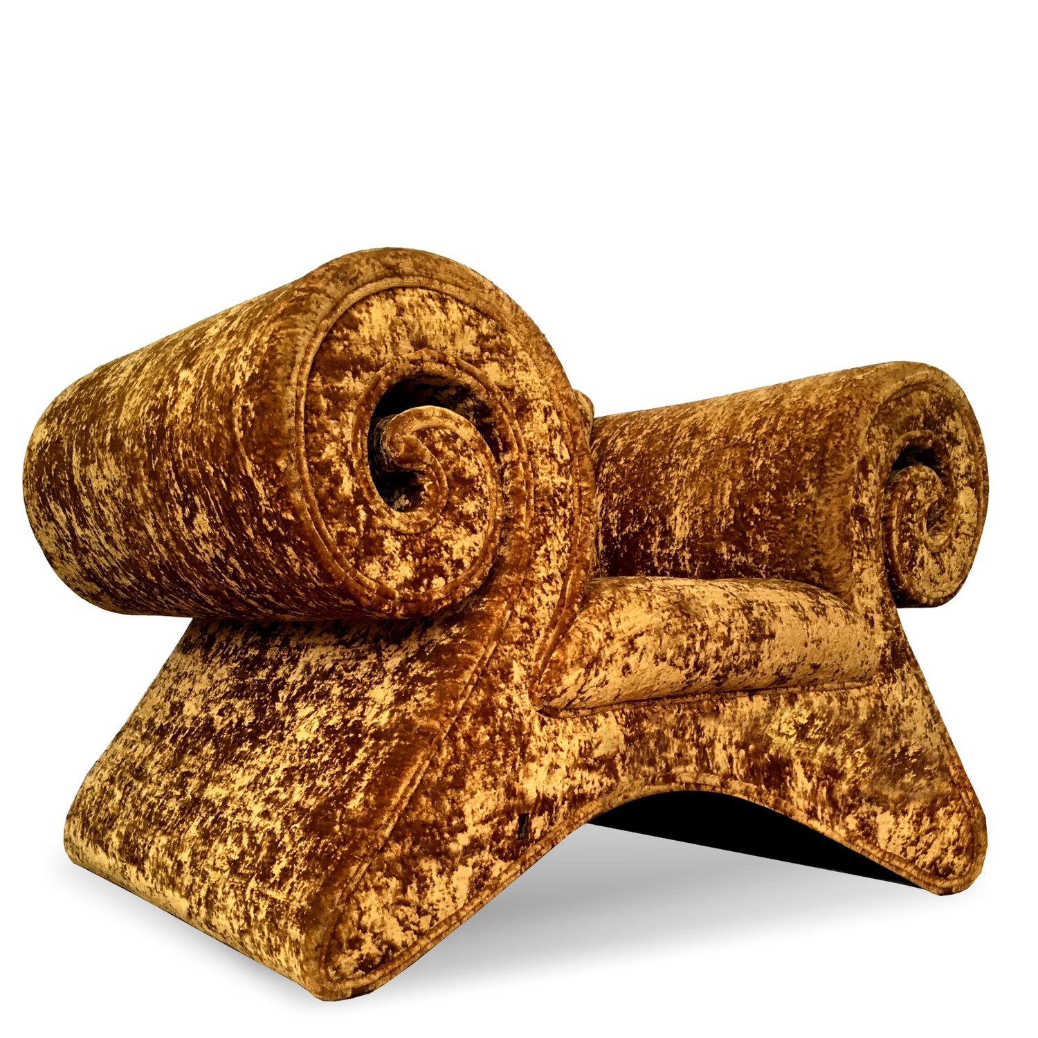 Bretz Mammut Sofa Stuhl Gold Bronze Schimmerndes Designmöbel Bretz Mammut 4550 1 03