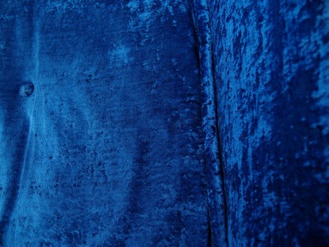 Bretz sofa designklassiker lounge glamoursamt sofa monster bett blau