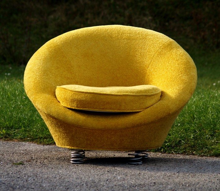 bretz sofa gebraucht ausstellungsstück gelb pool ufo sessel