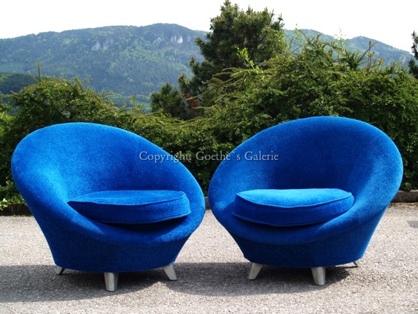 bretz sofa gebraucht ausstellungsstück blau ufo pool sessel