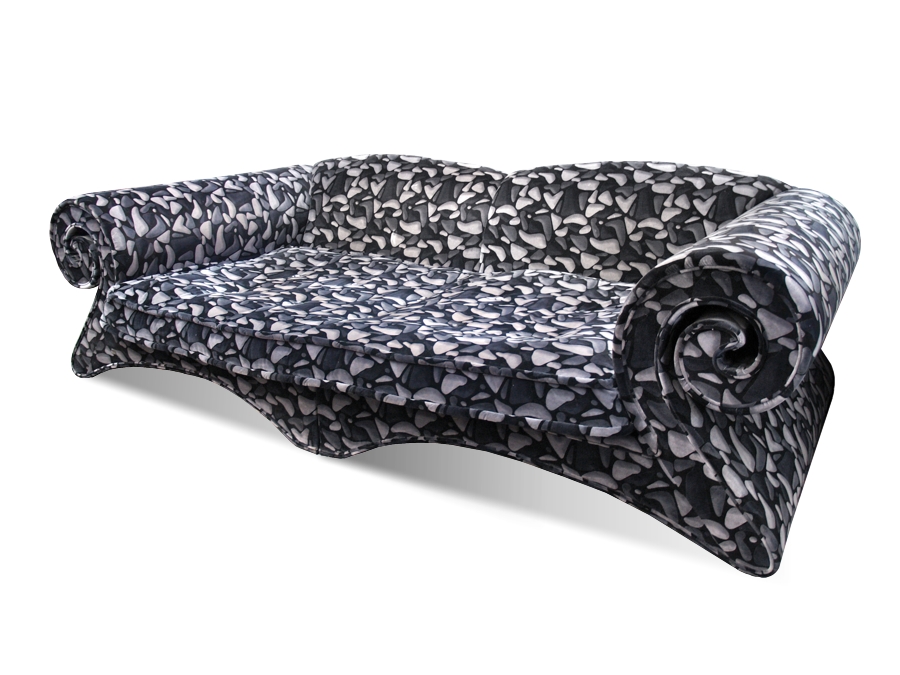 Fotos (c): Bretz Sofa Mammut schwarz Stone Bretz designklassiker Sofa Mammut Stone schwarz weiß gebraucht