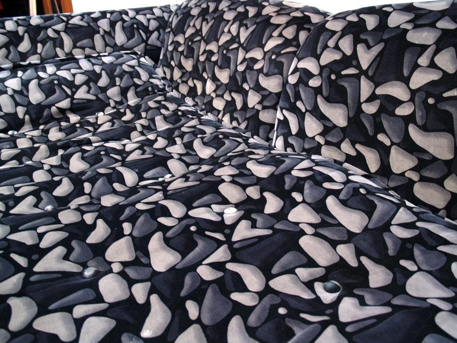 Bretz Sofa Mammut Stone schwarz Designersofa 3 Bretz designklassiker Sofa Mammut Stone schwarz weiß