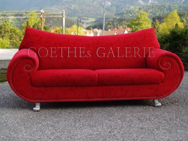 bretz sofa gebraucht ausstellungsstück pool sessel gaudi rot