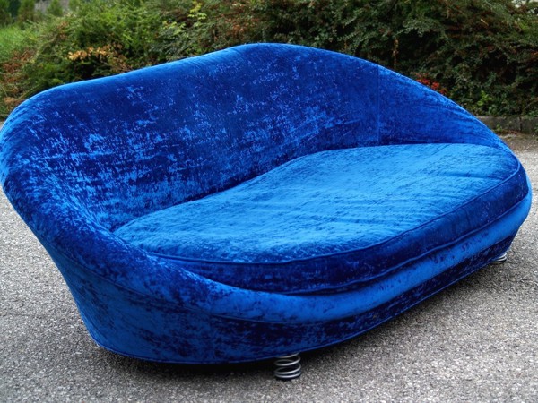 Bretz Sofa Megasofa blau Loungestil 9