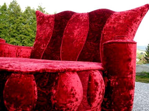 Bretz LUCKY Sofa Loveseat Schimmerrot 1 Bretz Sofa loveseat lucky rot burgunder 4