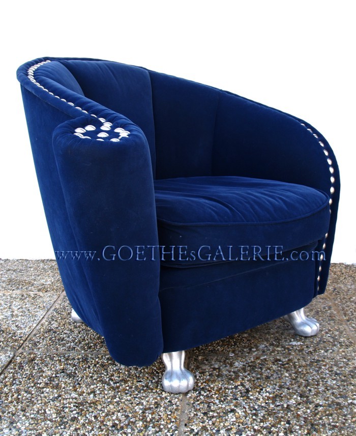 Fotos (c) zeigen: Bretz Stuhl LORELEY blau bretz sofa gebraucht ausstellungsstück sessel loreley blau