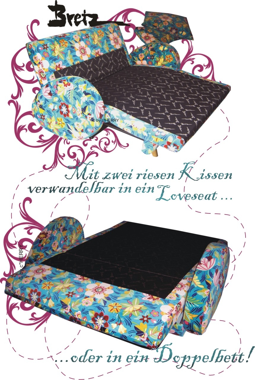 Bretz Suedsee Schlafsofa