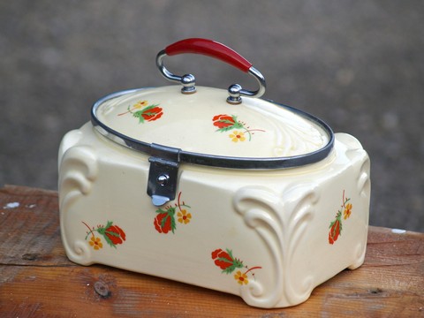 Keksdose Dose Keramik antik brotdose 2