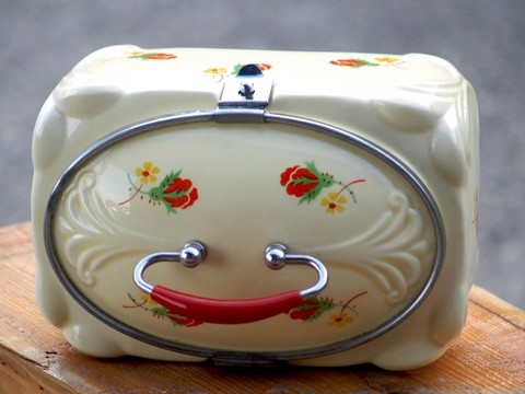 Keksdose Dose Keramik antik brotdose 3