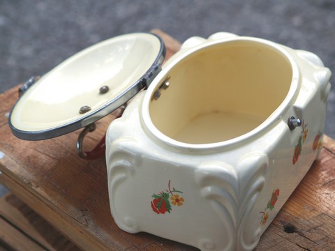 Keksdose Dose Keramik antik brotdose 4